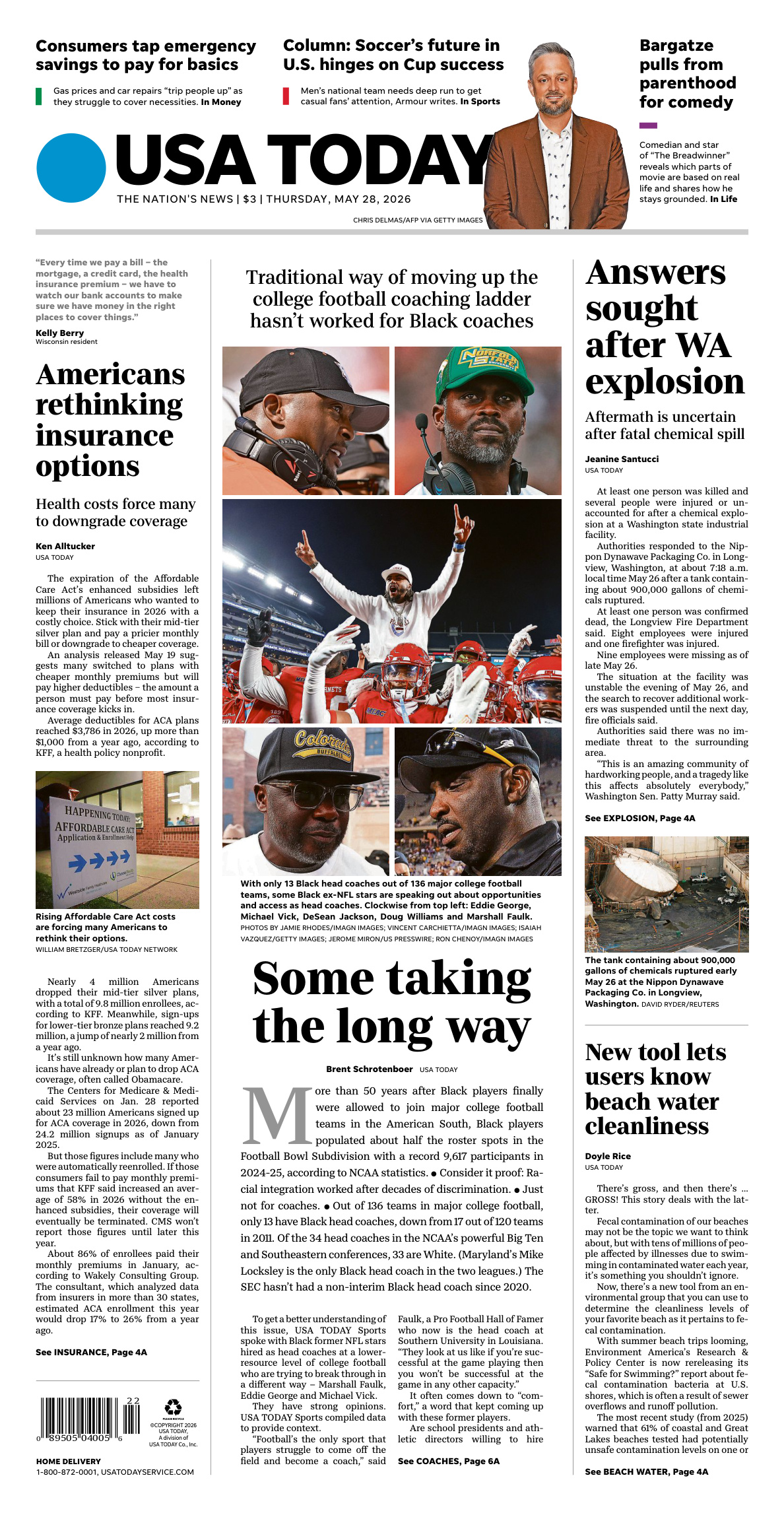USA Today May 28 2026 USA Today Kitap Kapağı