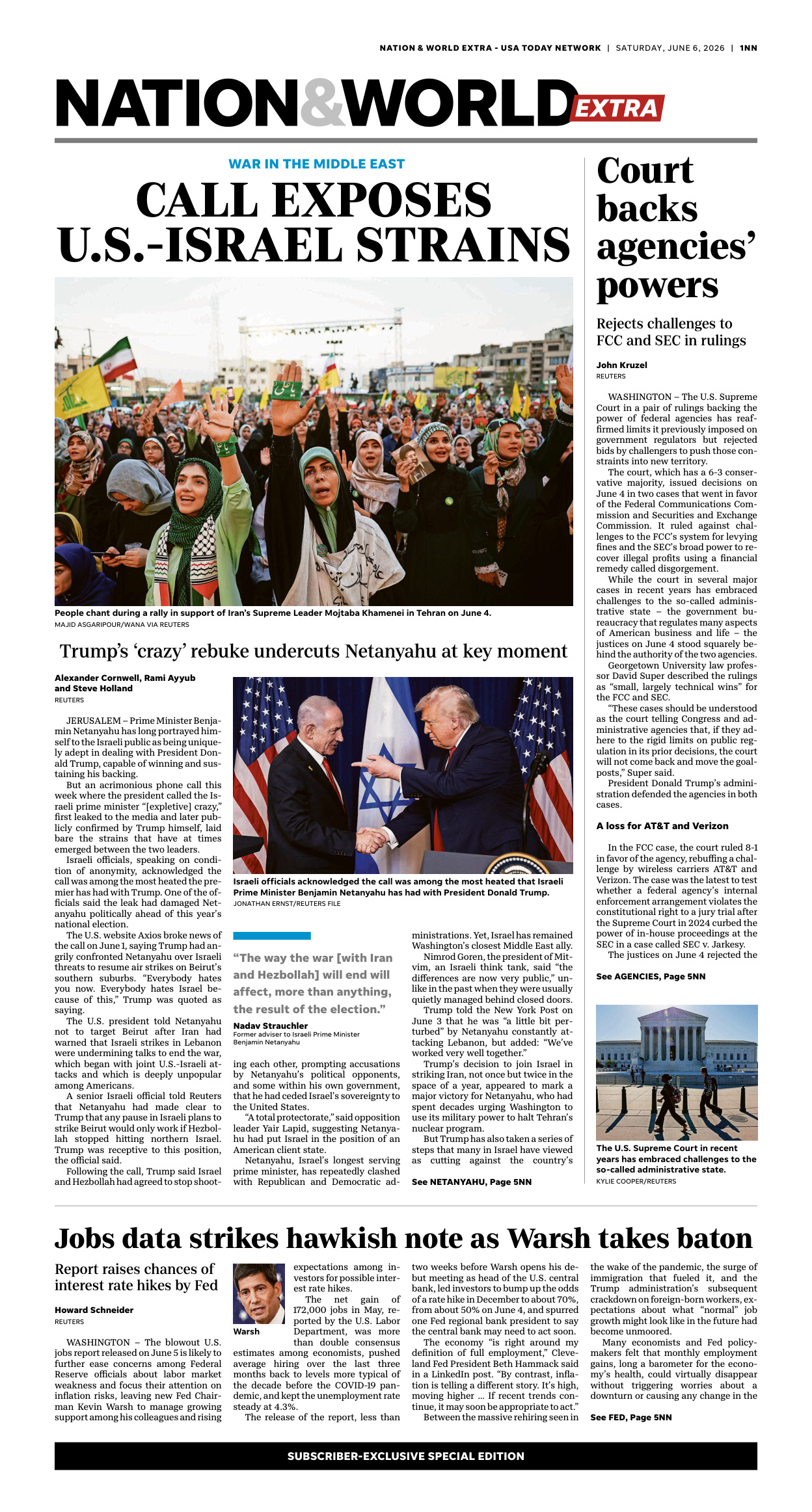 USA Today Nation n World Extra - June 06, 2026 PDF Download