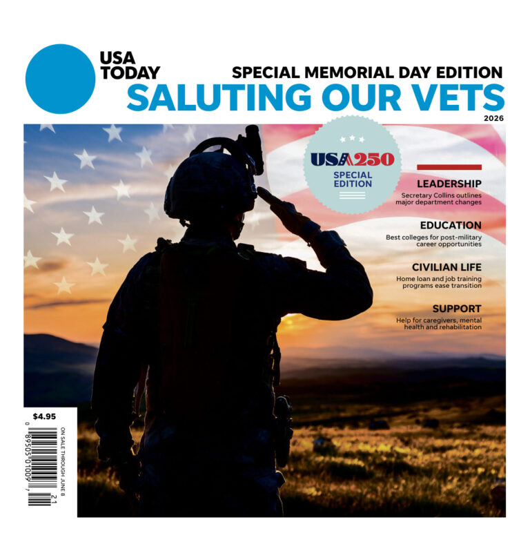USA Today Special Edition Saluting Our Vets May 19 2026 USA Today Special Edition Kitap Kapağı