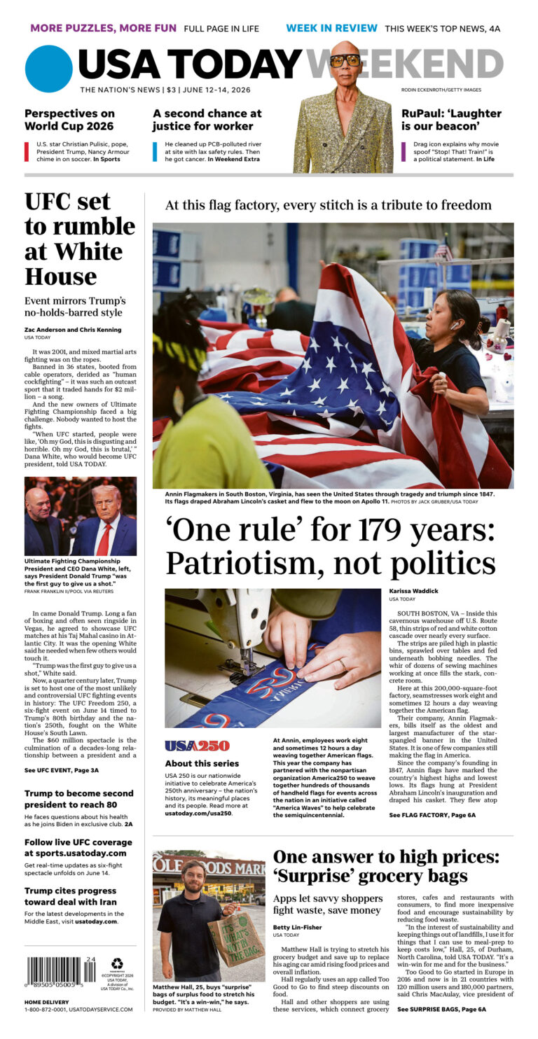 USA Today Weekend June 1214 2026 USA Today Weekend Kitap Kapağı