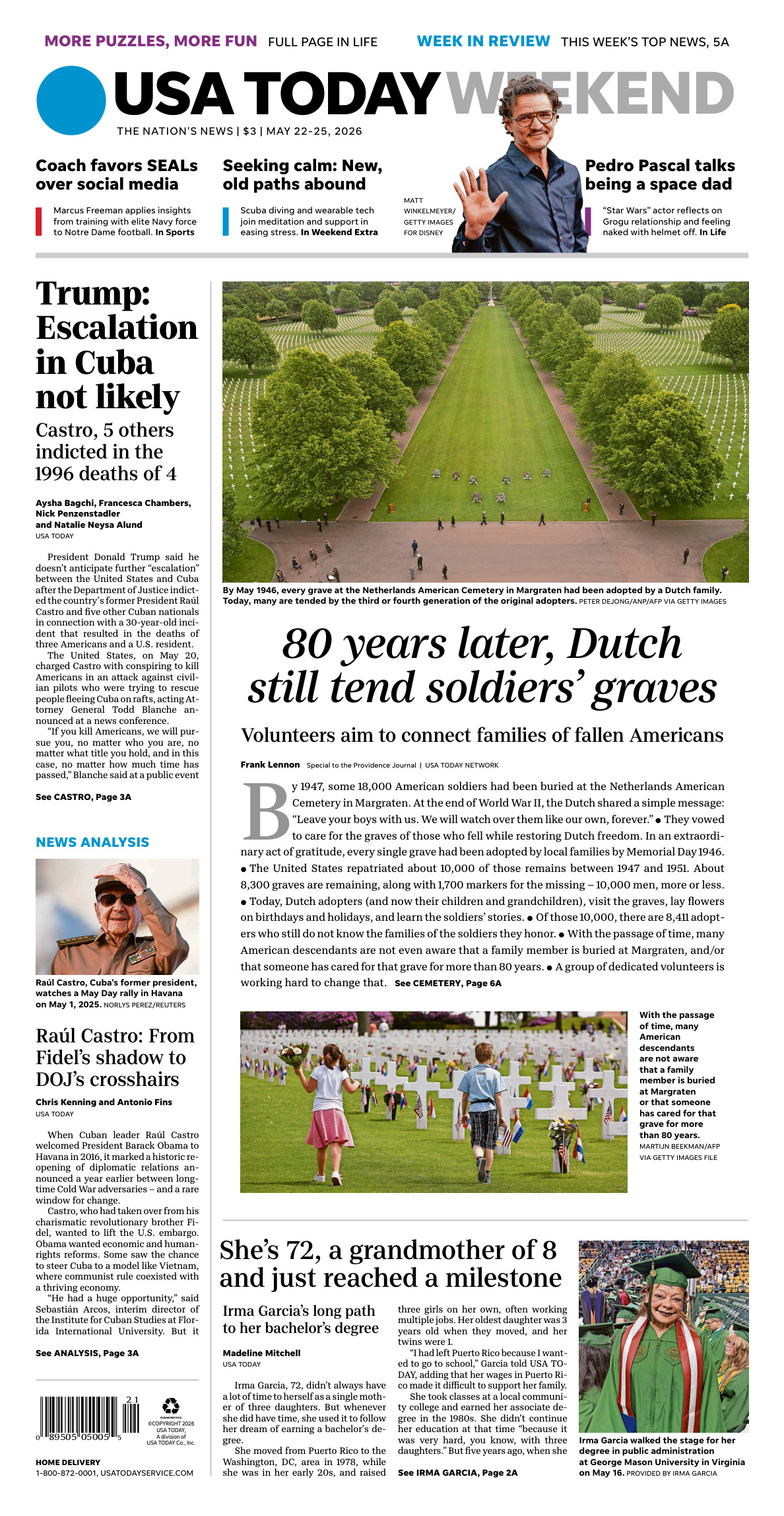 USA Today Weekend May 2225 2026 USA Today Weekend Kitap Kapağı