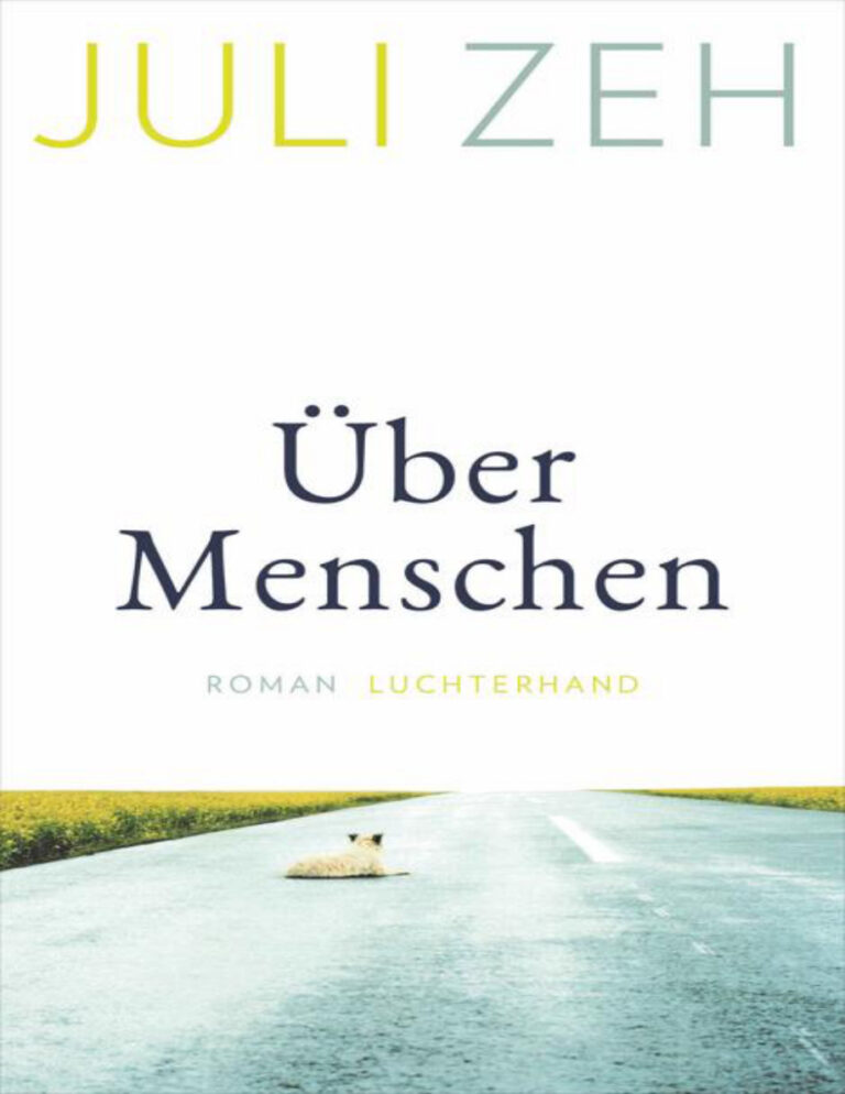 Uber Menschen German Edition Juli Zeh Kitap Kapağı