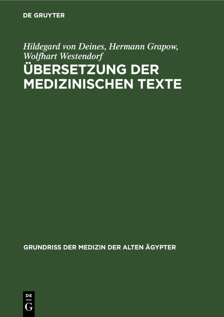 Ubersetzung der medizinischen Texte German Edition Hildegard von Deines Kitap Kapağı