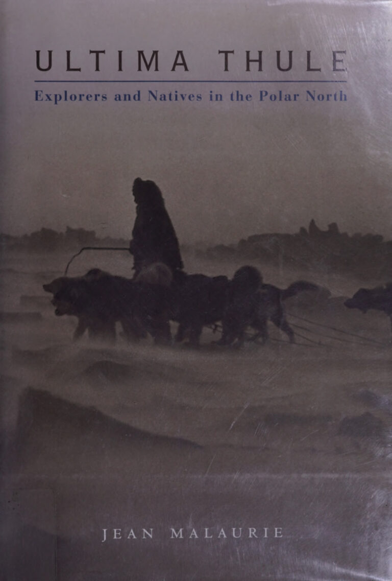 Ultima Thule Jean Malaurie Kitap Kapağı