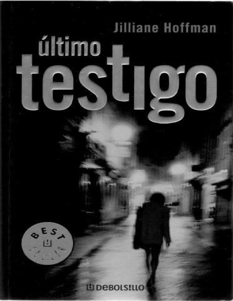 Ultimo testigo Hoffman Jilliane Kitap Kapağı