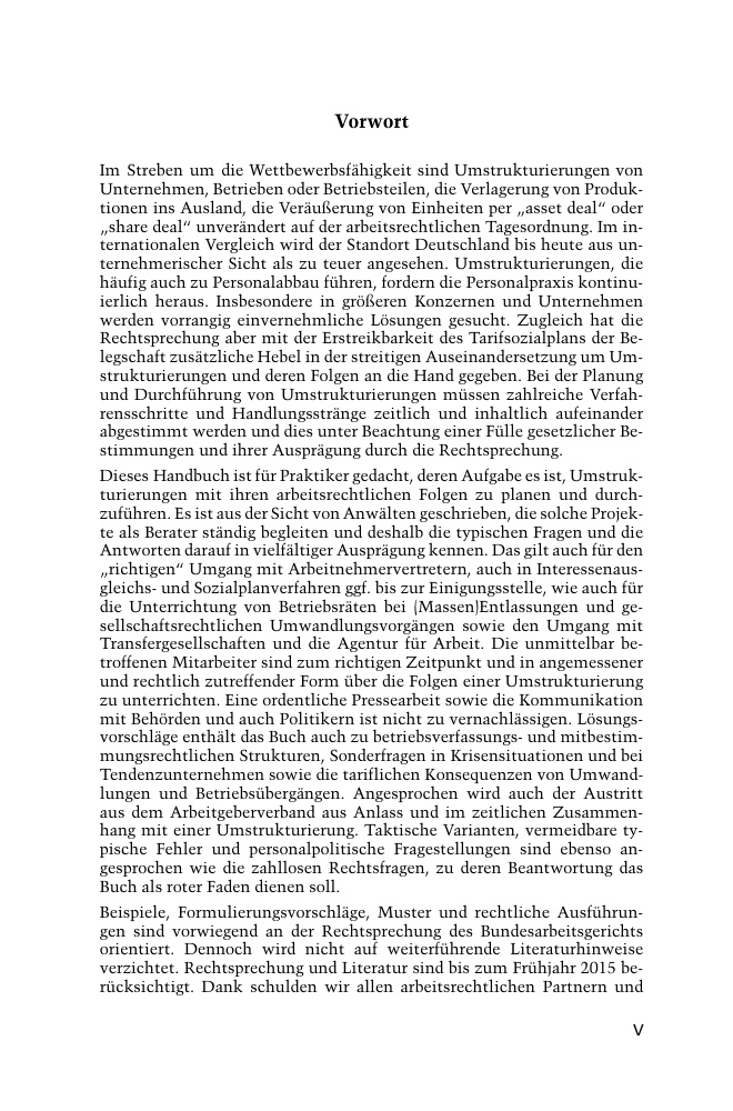 Umstrukturierung German Edition Jobst Hubertus Bauer Kitap Kapağı