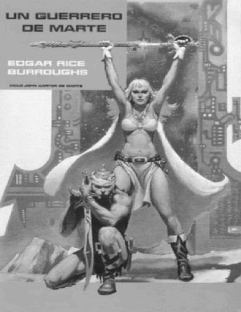 Un Guerrero de Marte Burroughs Edgar Rice Kitap Kapağı