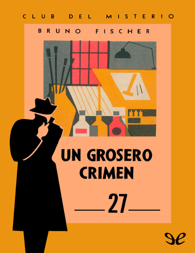 Un grosero crimen Bruno Fischer Kitap Kapağı