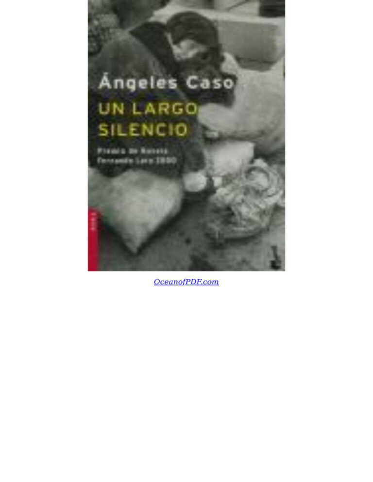 Un largo silencio Caso Angeles Kitap Kapağı
