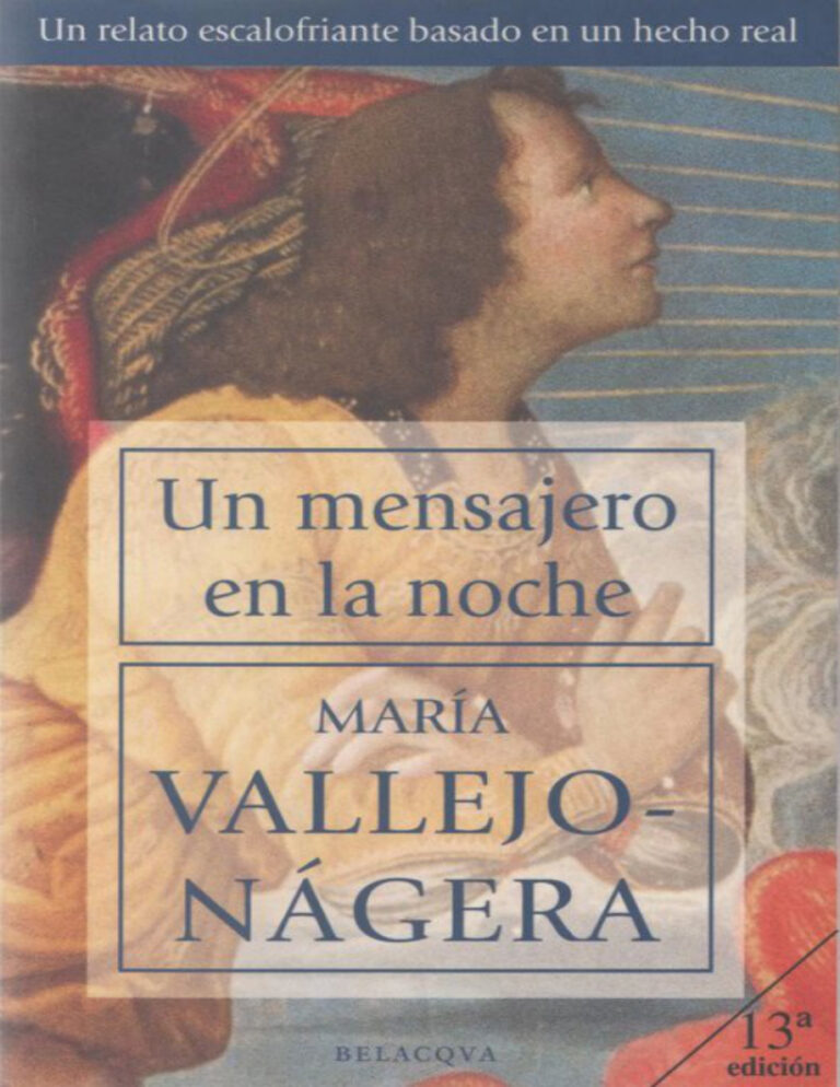 Un mensajero en la noche Maria Vallejo Nagera Kitap Kapağı