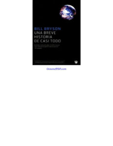 Una breve historia de casi todo Bryson Bill Kitap Kapağı