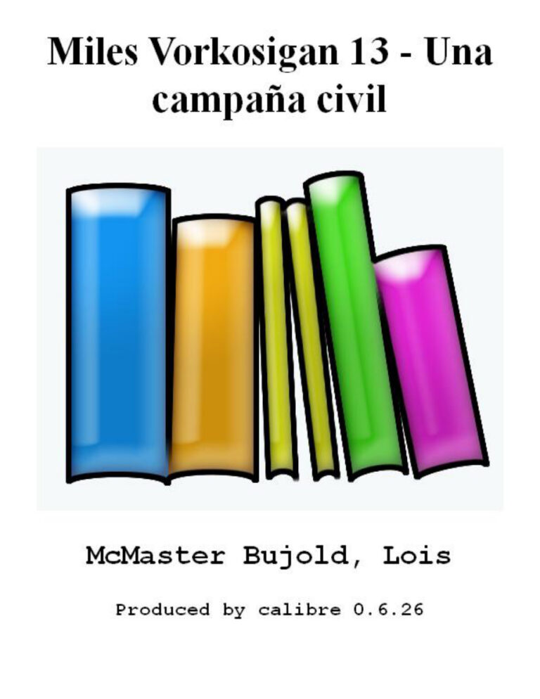 Una campana civil McMaster Bujold Lois Kitap Kapağı