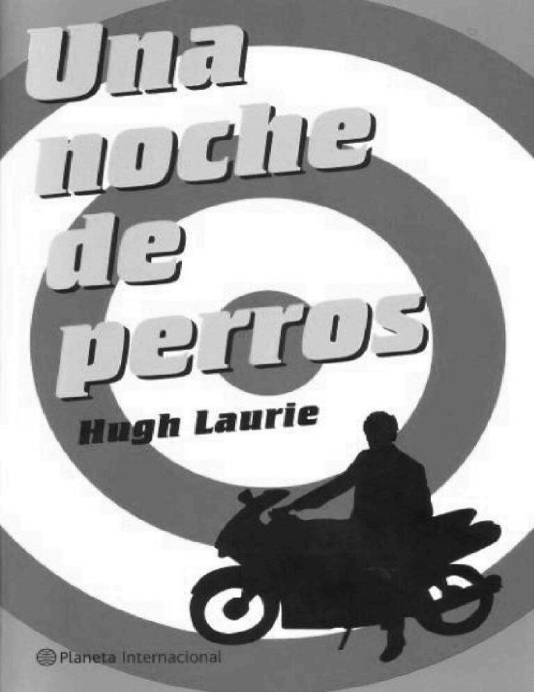 Una noche de perros Hugh Laurie Kitap Kapağı