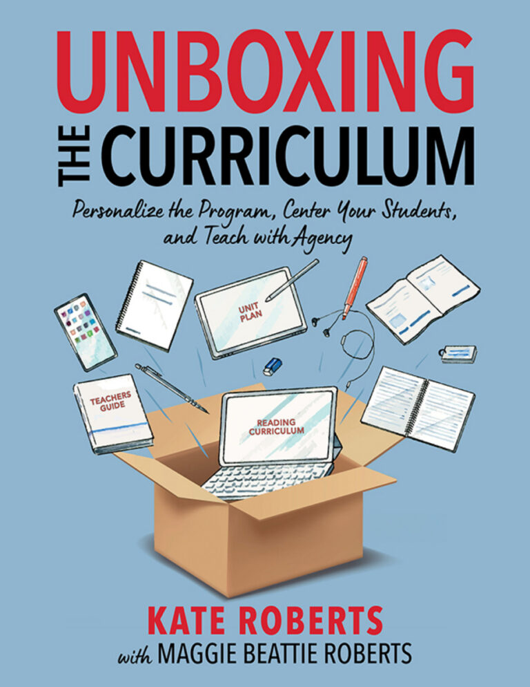 Unboxing the Curriculum Kate Roberts Kitap Kapağı