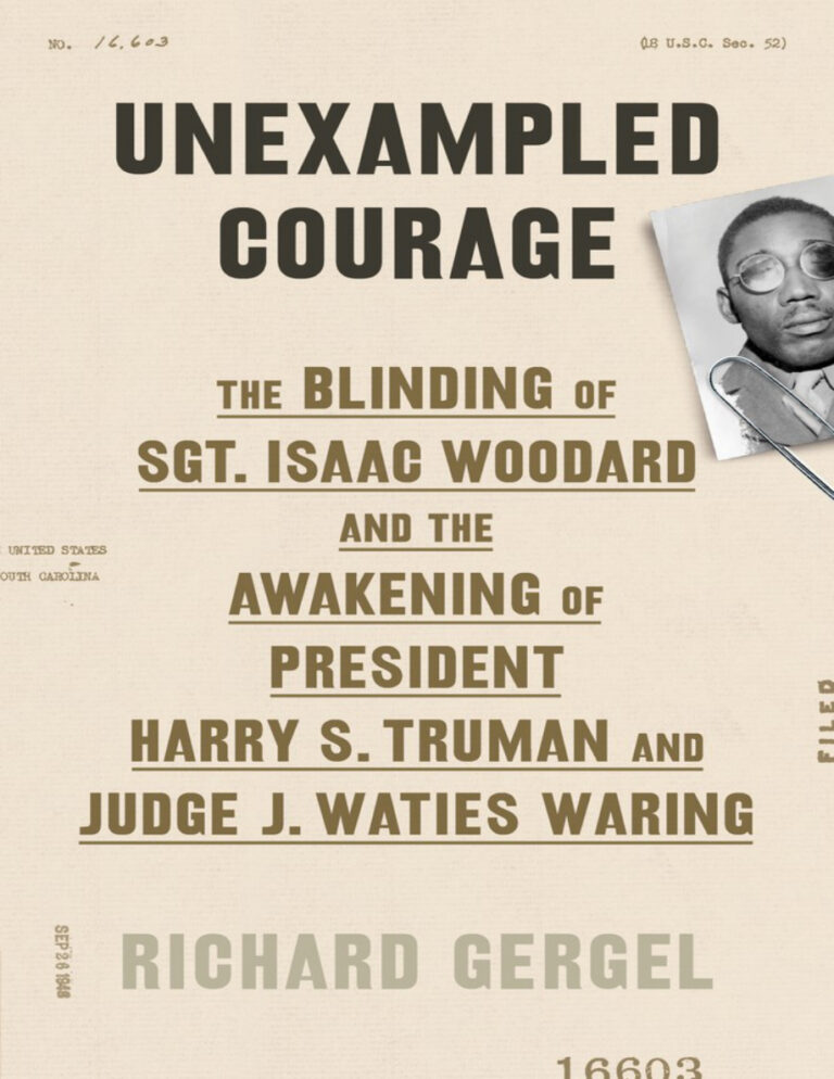 Unexampled Courage Richard Gergel Kitap Kapağı