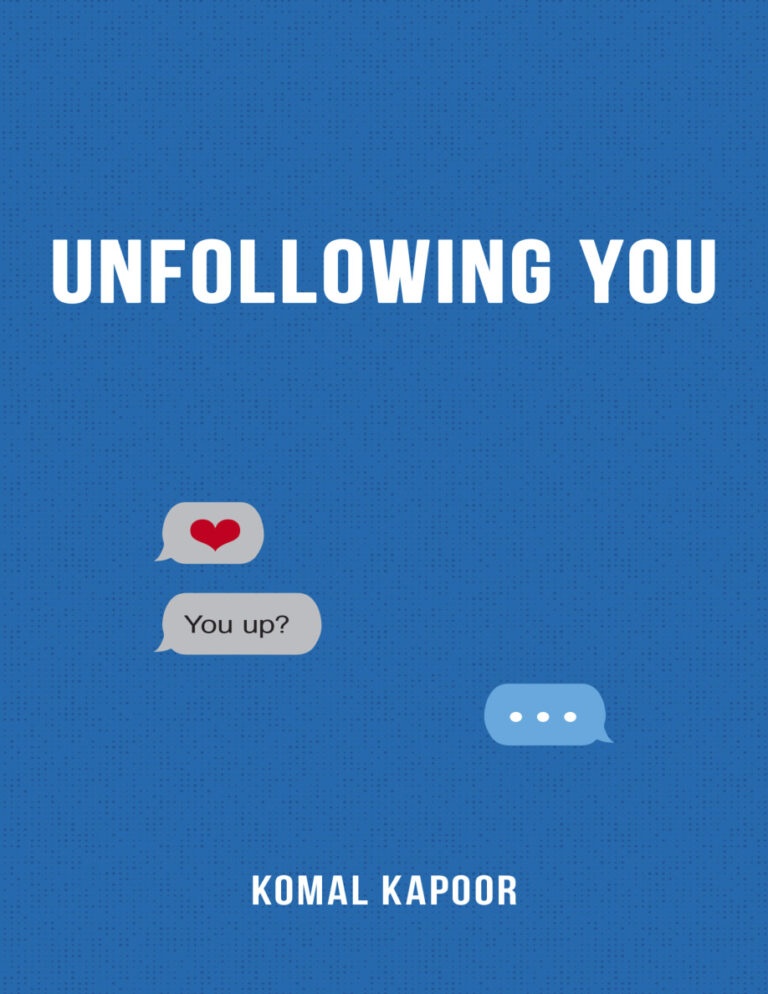 Unfollowing You Komal Kapoor Kitap Kapağı