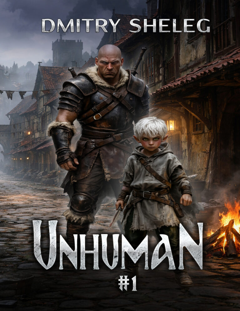 Unhuman Book 1 Dmitry Sheleg Kitap Kapağı