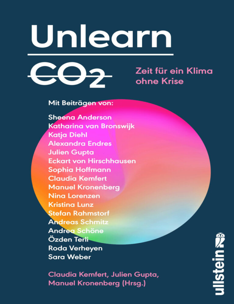 Unlearn CO2 German Edition Claudia Kemfert Kitap Kapağı