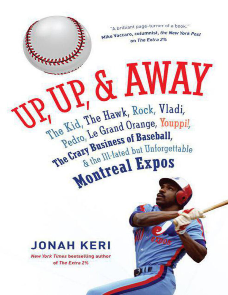 Up Up and Away Jonah Keri Kitap Kapağı