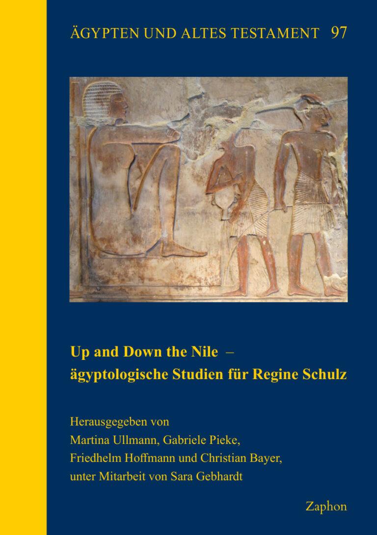 Up and Down the Nile agyptologische Studien fur Regine Schulz German Edition Martina Ullmann Kitap Kapağı