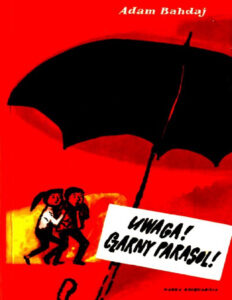 Uwaga Czarny parasol Polish Edition Adam Bahdaj Kitap Kapağı