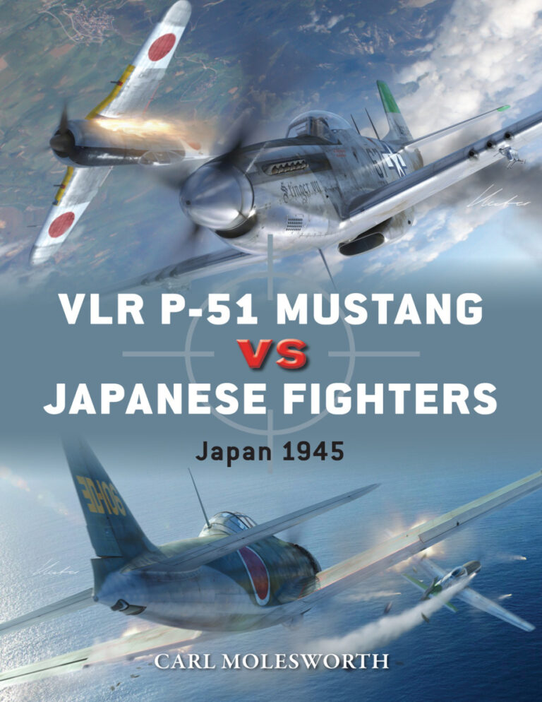 VLR P 51 Mustang vs Japanese Fighters Carl Molesworth Kitap Kapağı