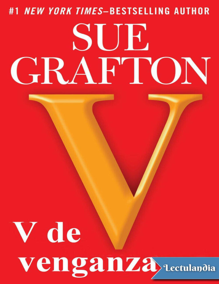 V de venganza Spanish Edition Sue Grafton Kitap Kapağı