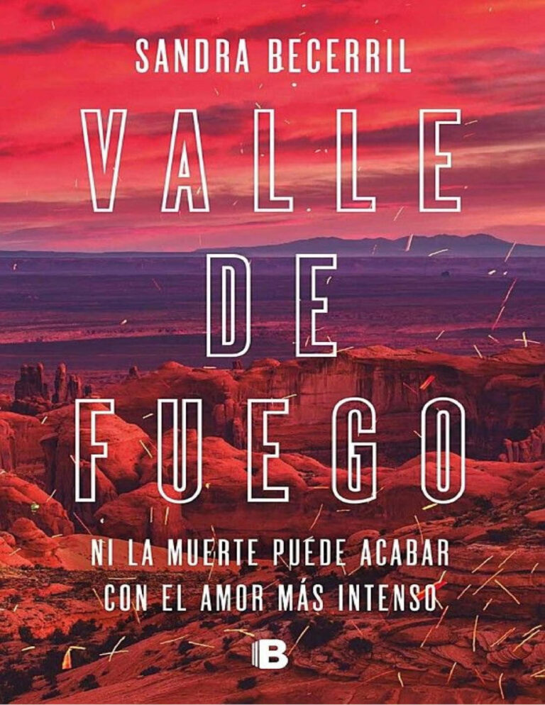 Valle de fuego Sandra Becerril Kitap Kapağı