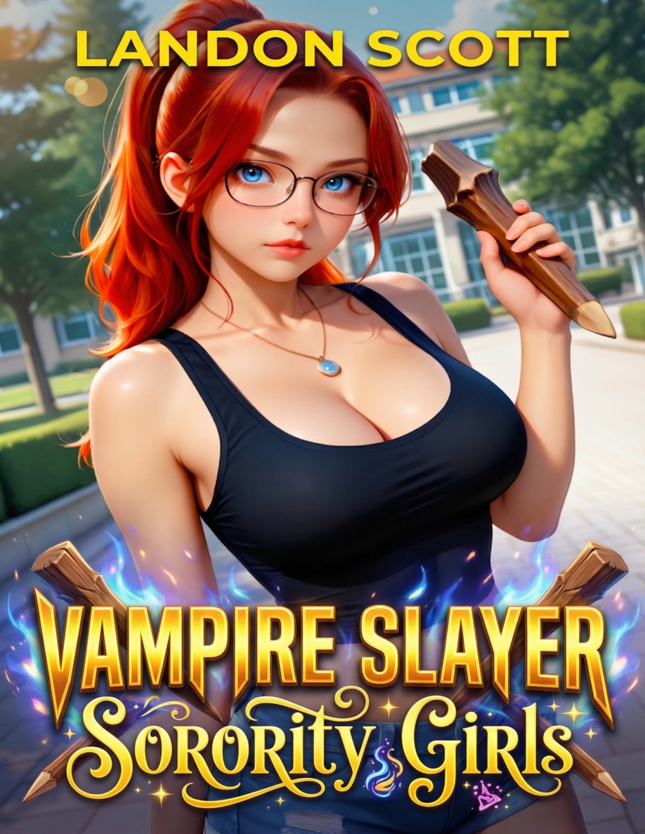 Vampire Slayer Sorority Girls Landon Scott Kitap Kapağı