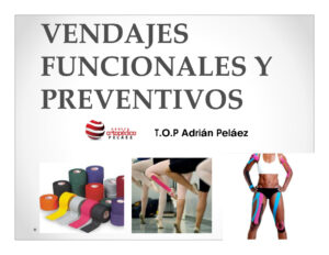Vendajes funcionales y preventivos Spanish Edition TOP Adrian Pelaez Kitap Kapağı