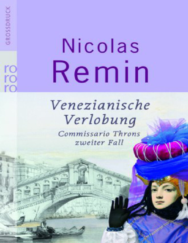 Venezianische Verlobung German Edition Nicolas Remin Kitap Kapağı