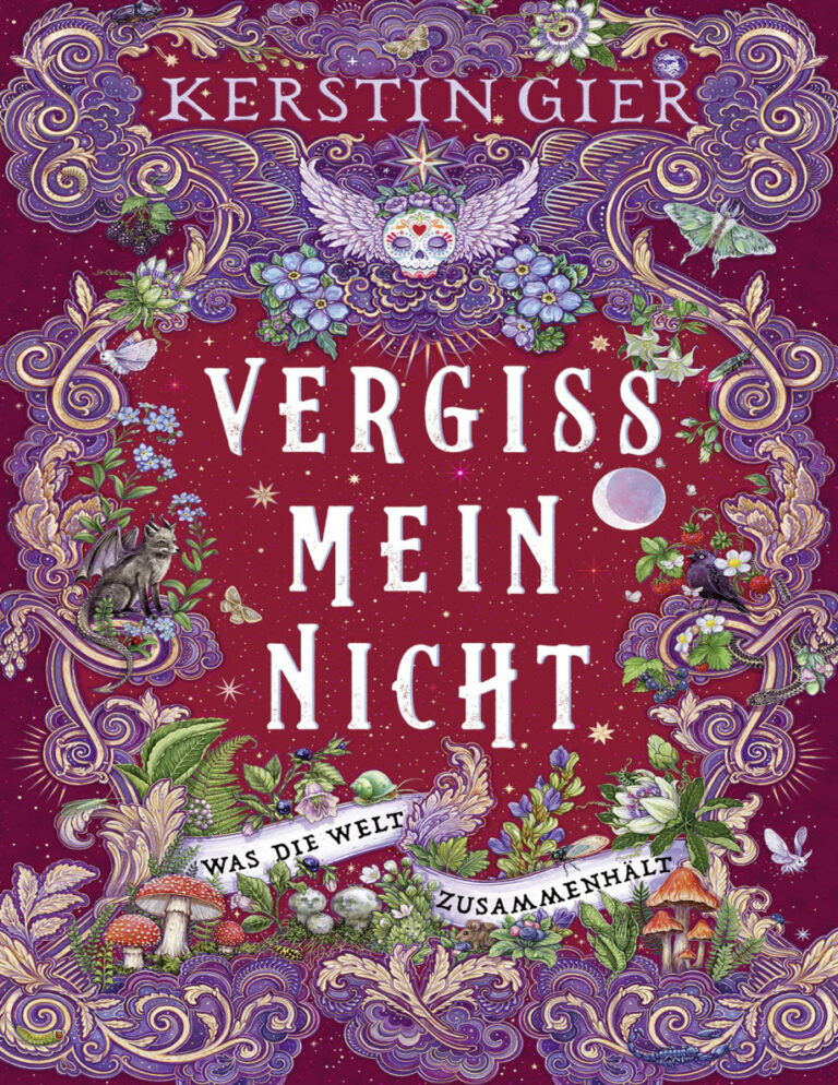 Vergissmeinnicht Was die Welt zusammenhalt German Edition Kerstin Gier Kitap Kapağı