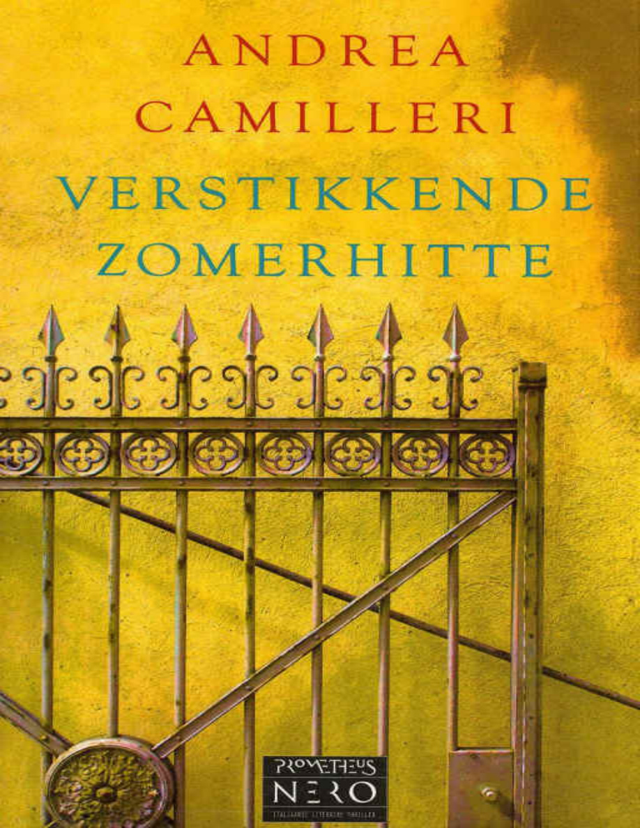 Verstikkende zomerhitte Dutch Edition Andrea Camilleri Kitap Kapağı