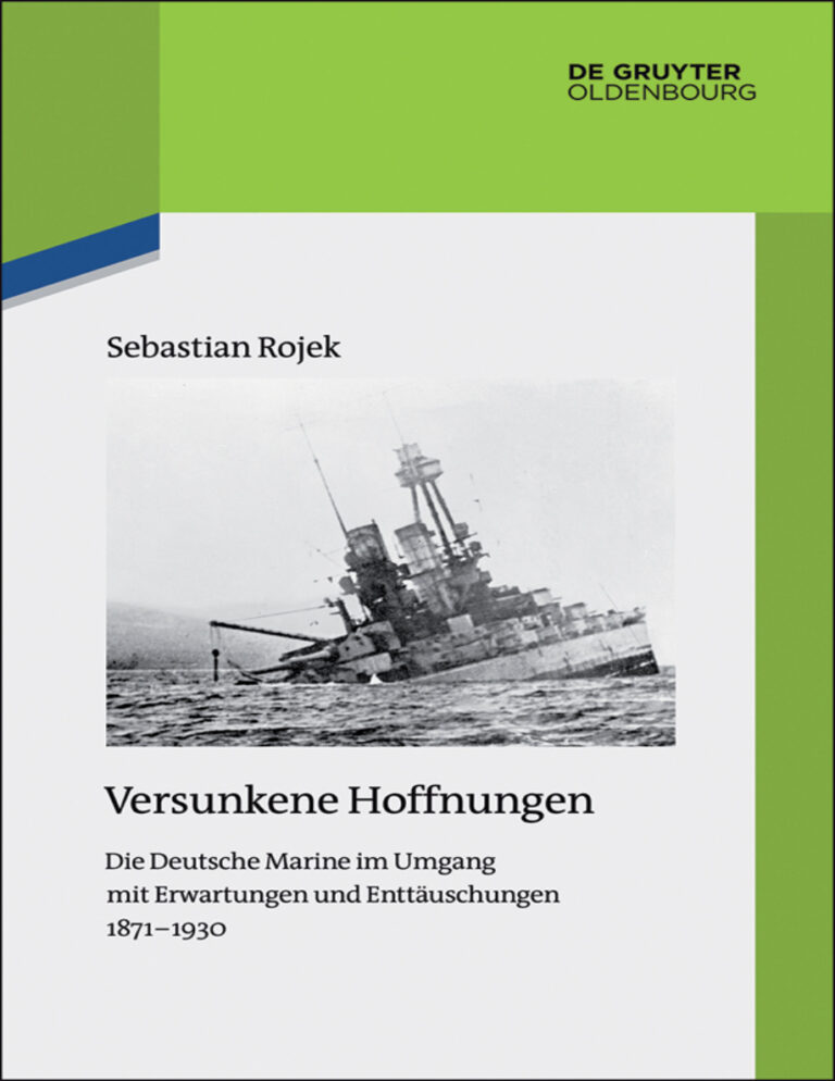 Versunkene Hoffnungen German Edition Sebastian Rojek Kitap Kapağı