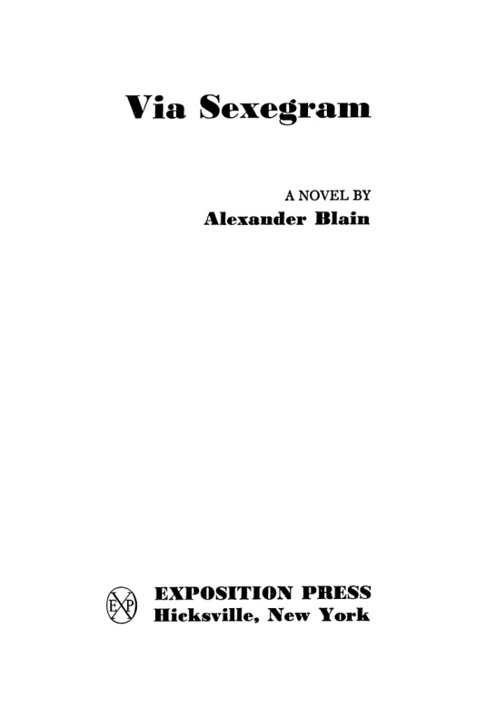 Via Sexegram Alexander Blain Kitap Kapağı
