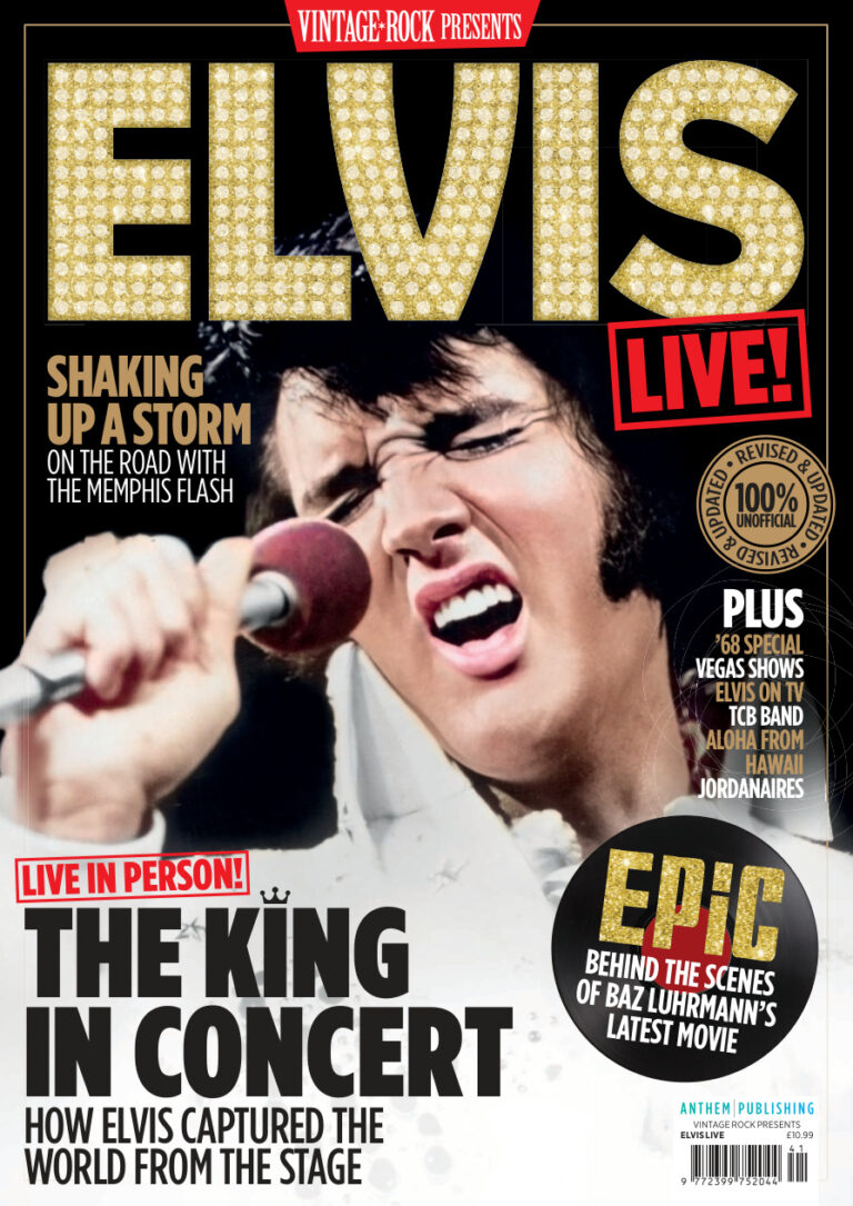 Vintage Rock Presents Elvis Live 2026 Vintage Rock Presents Kitap Kapağı