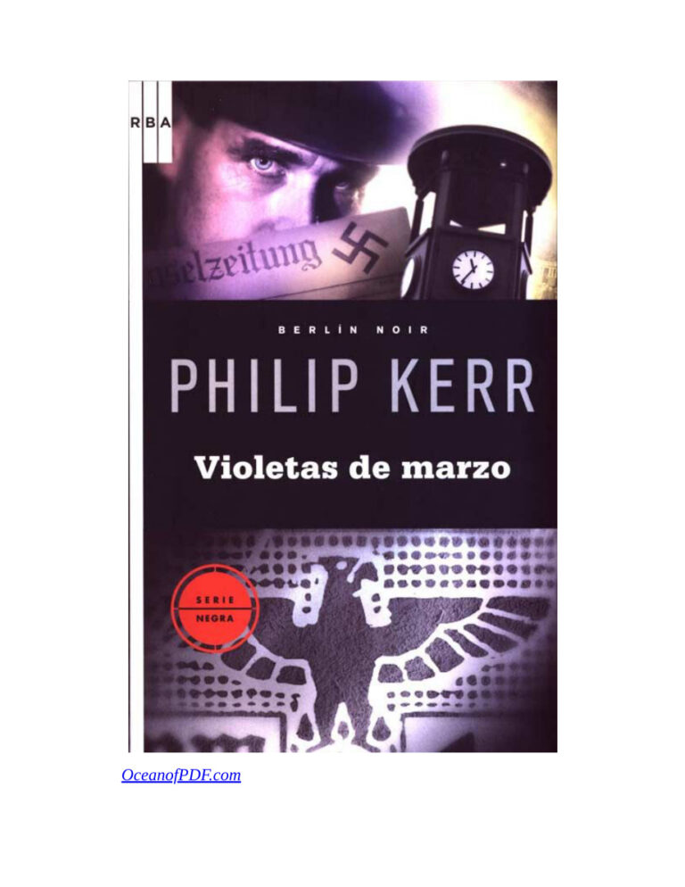 Violetas De Marzo Kerr Philip Kitap Kapağı