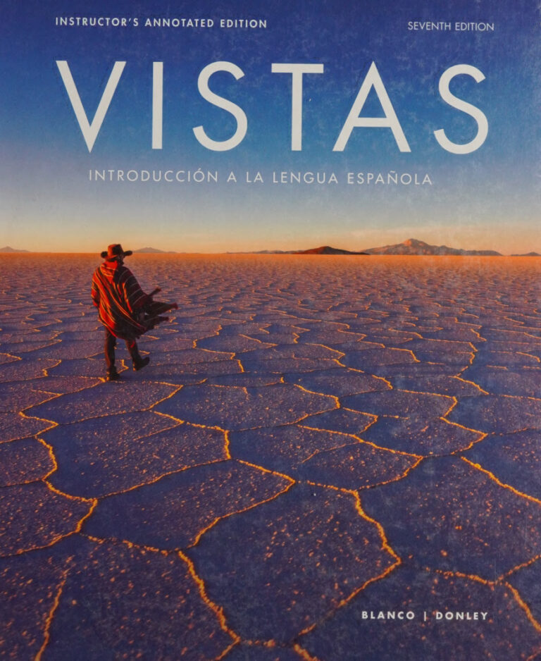 Vistas 7th edition Jose A Blanco Kitap Kapağı