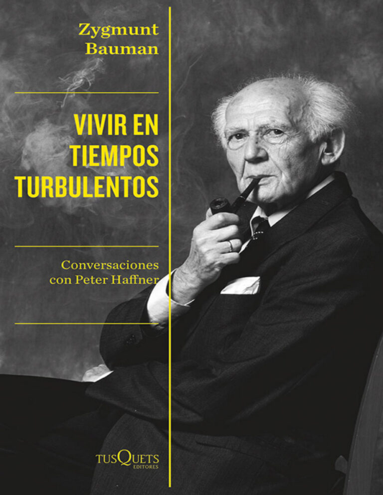Vivir en tiempos turbulentos Zygmunt Bauman Kitap Kapağı