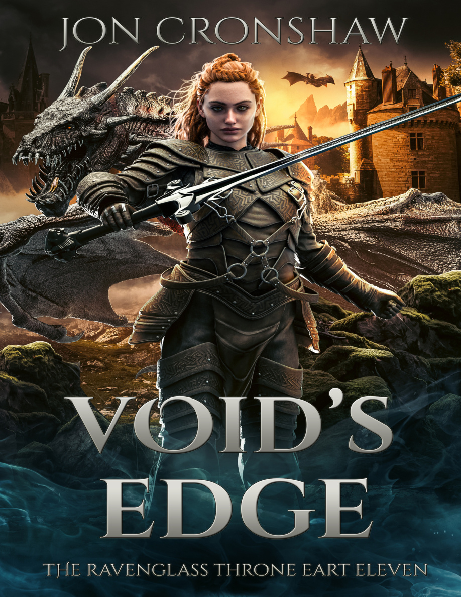 Voids Edge Episode Eleven of the Nobledark Epic Fantasy Serial Jon Cronshaw Kitap Kapağı