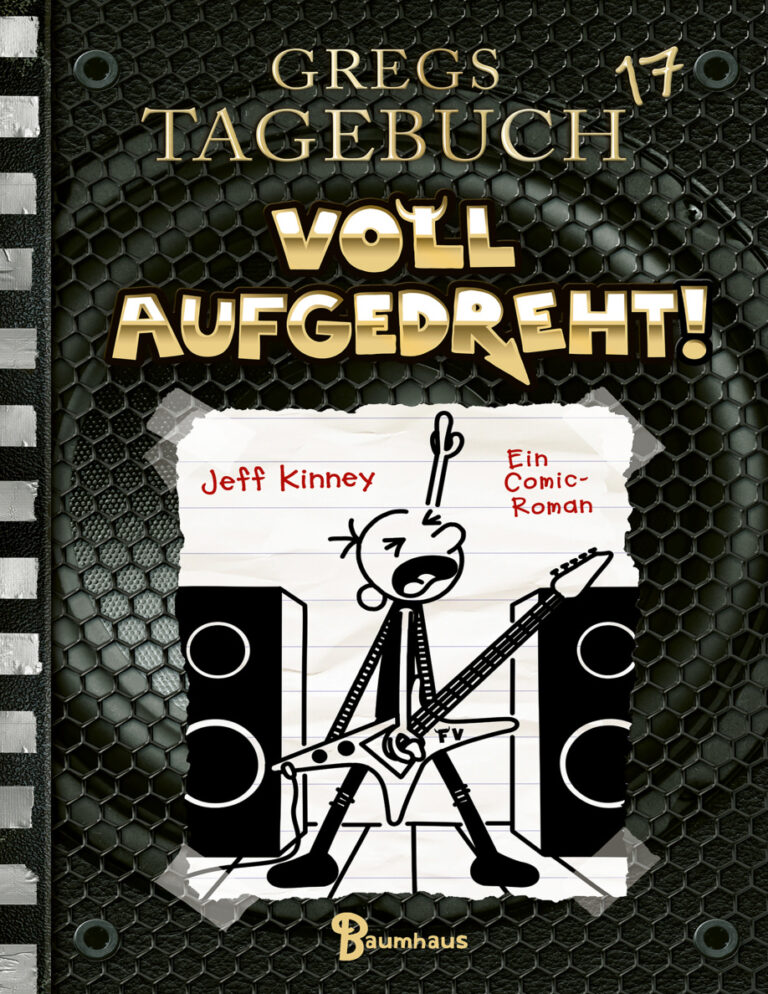 Voll aufgedreht German Edition Jeff Kinney Kitap Kapağı