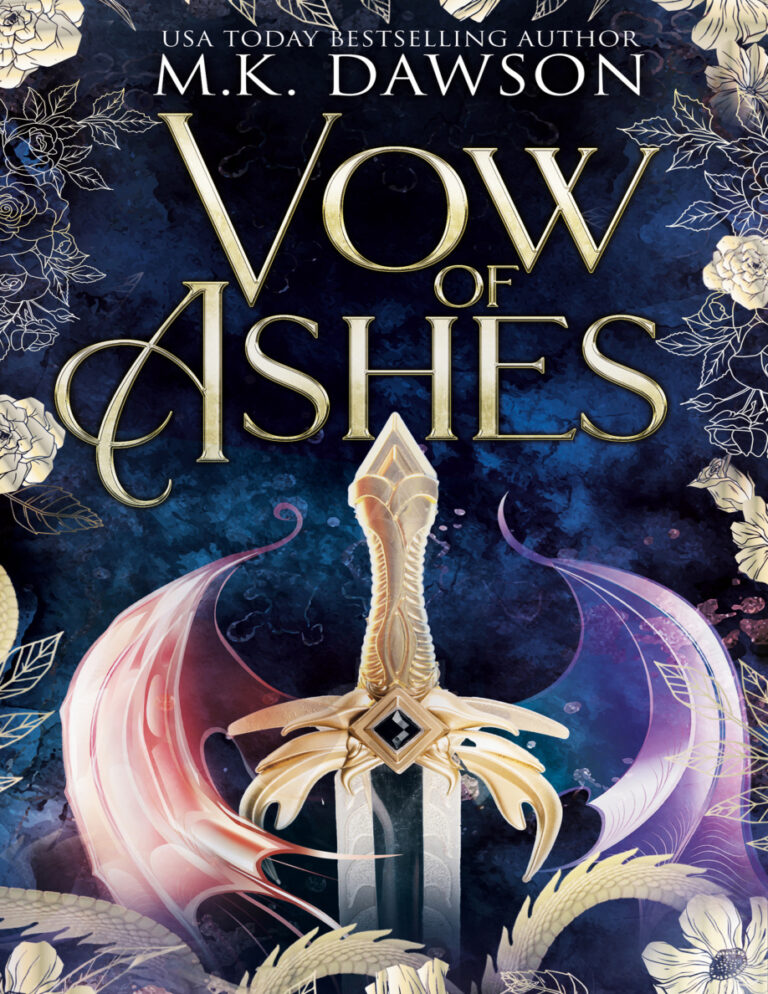 Vow of ashes M k Dawson Kitap Kapağı