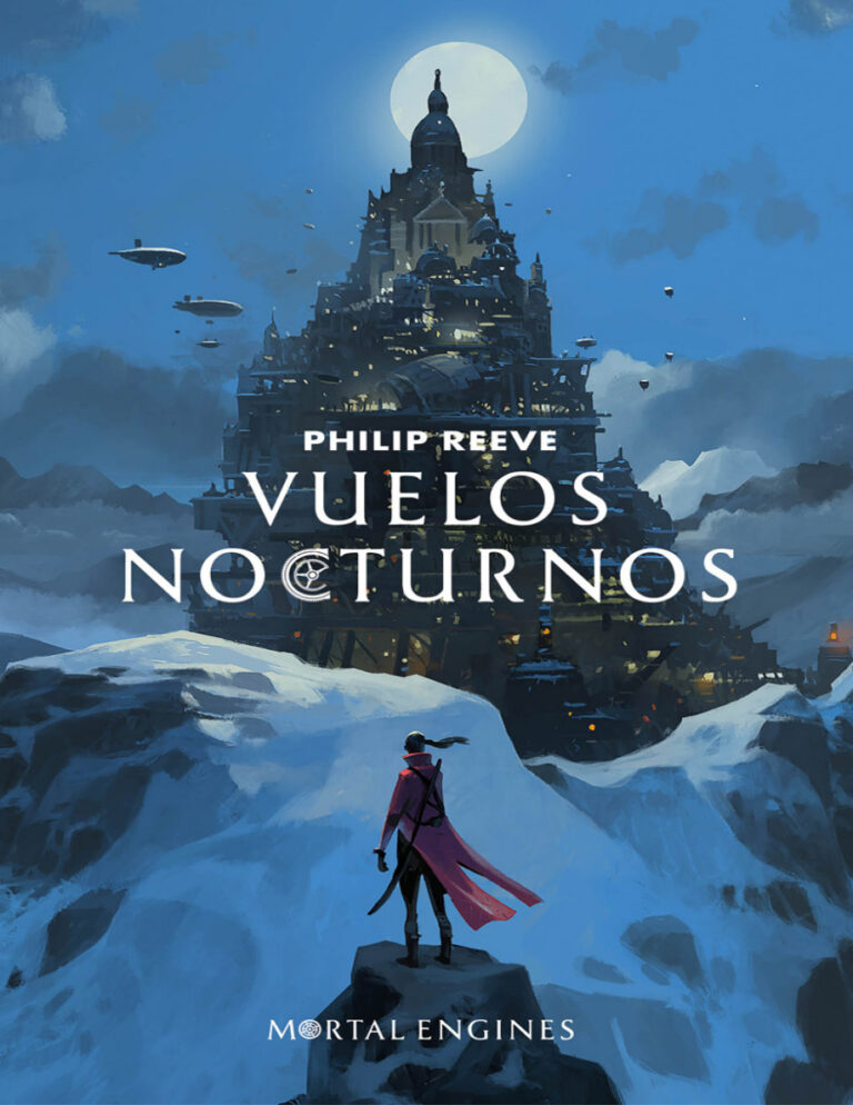 Vuelos nocturnos Serie Mortal Engines libro 0 Spanish Edition Philip Reeve Kitap Kapağı
