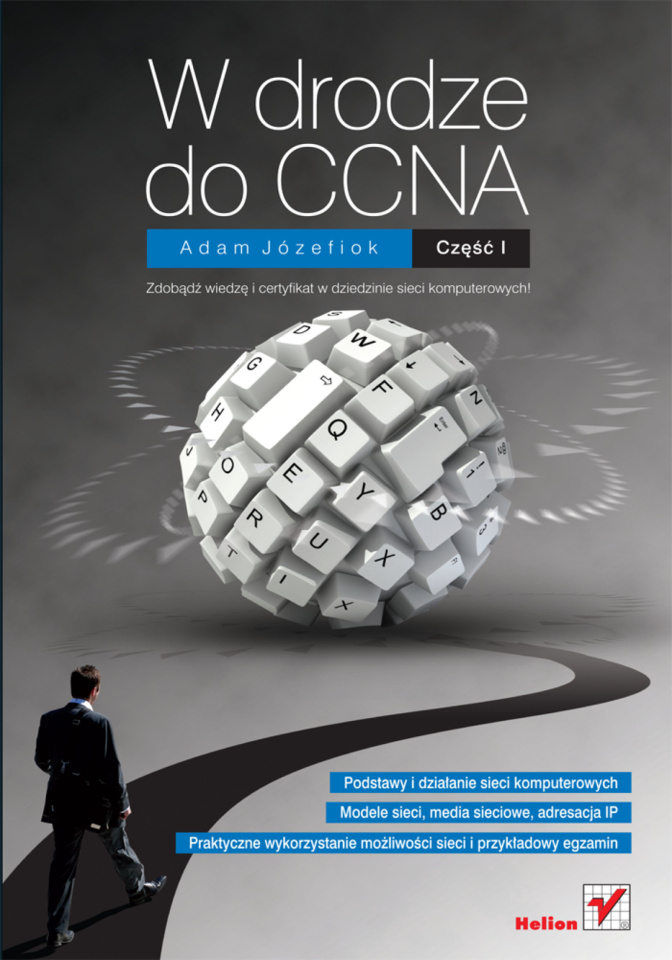 W drodze do CCNA Część I Polish Edition Adam Józefiok Kitap Kapağı