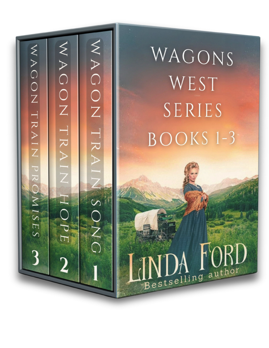 Wagons West Series Books 1 3 Linda Ford Kitap Kapağı