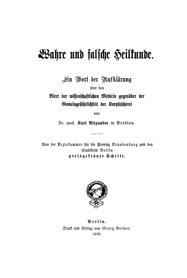 Wahre und falsche Heilkunde PDF Download