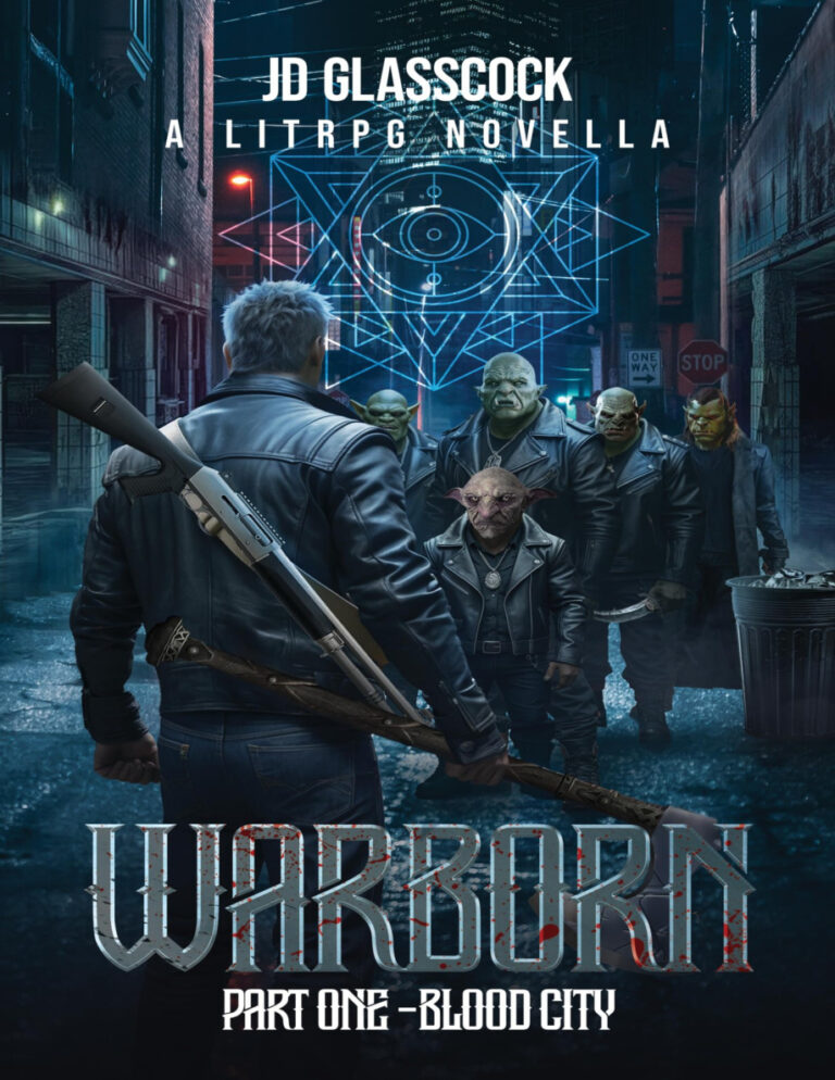 Warborn Part 1 Blood City JD Glasscock Kitap Kapağı