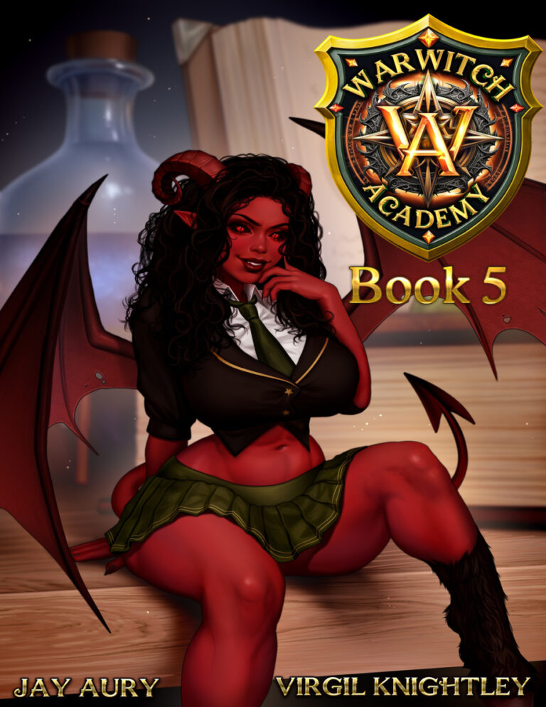 Warwitch academy 5 Virgil knightley Kitap Kapağı