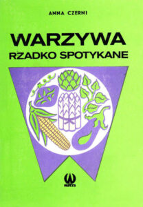 Warzywa rzadko spotykane Anna Czerni Kitap Kapağı