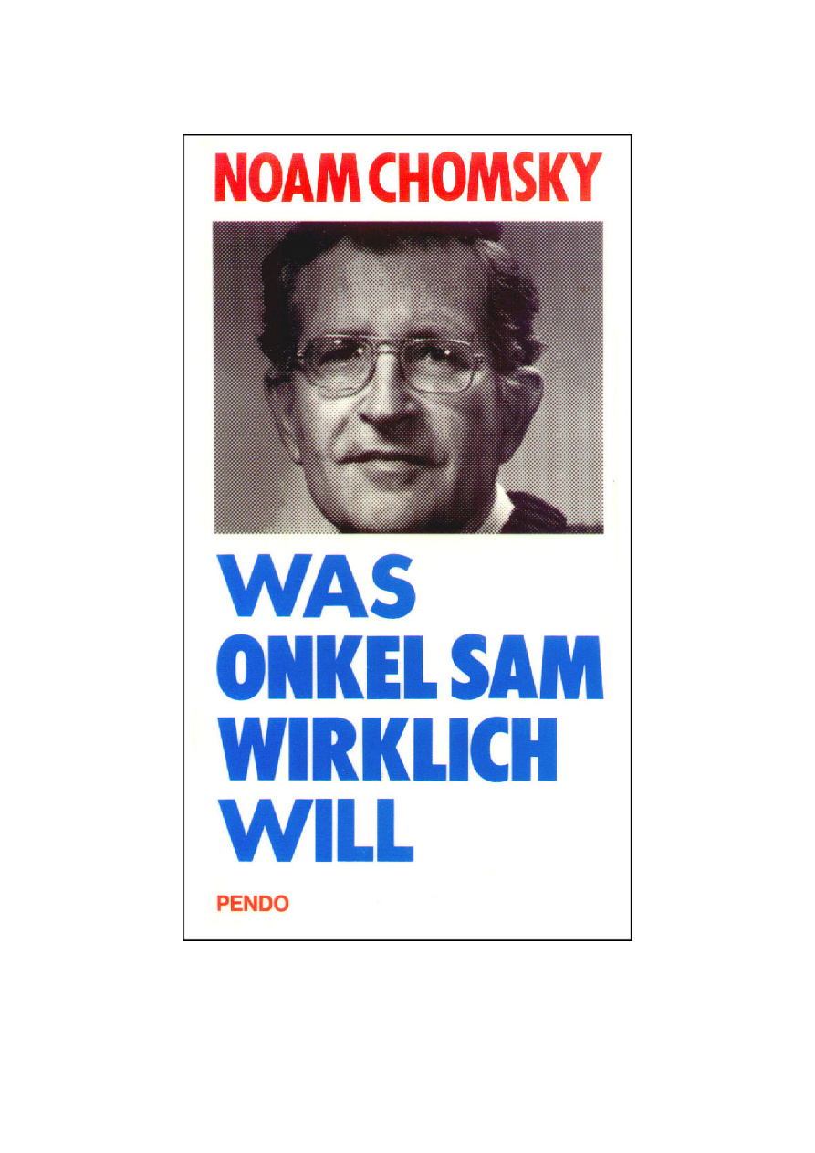 Was Onkel Sam Wirklich Will German Edition Chomsky Noam Kitap Kapağı